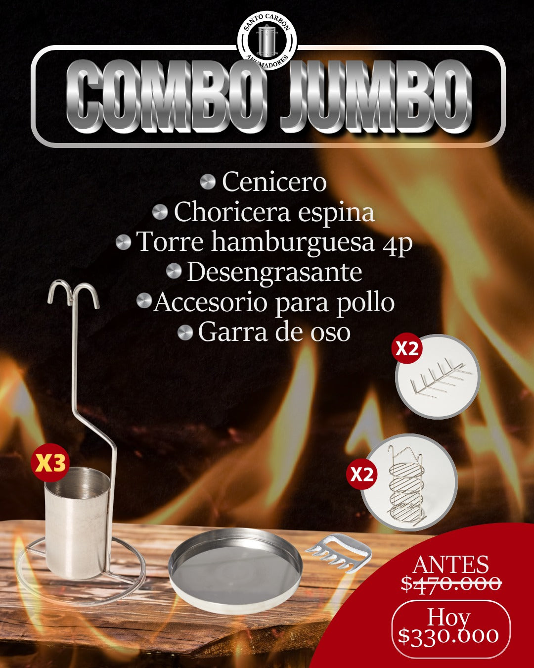 Combo accesorios - Jumbo