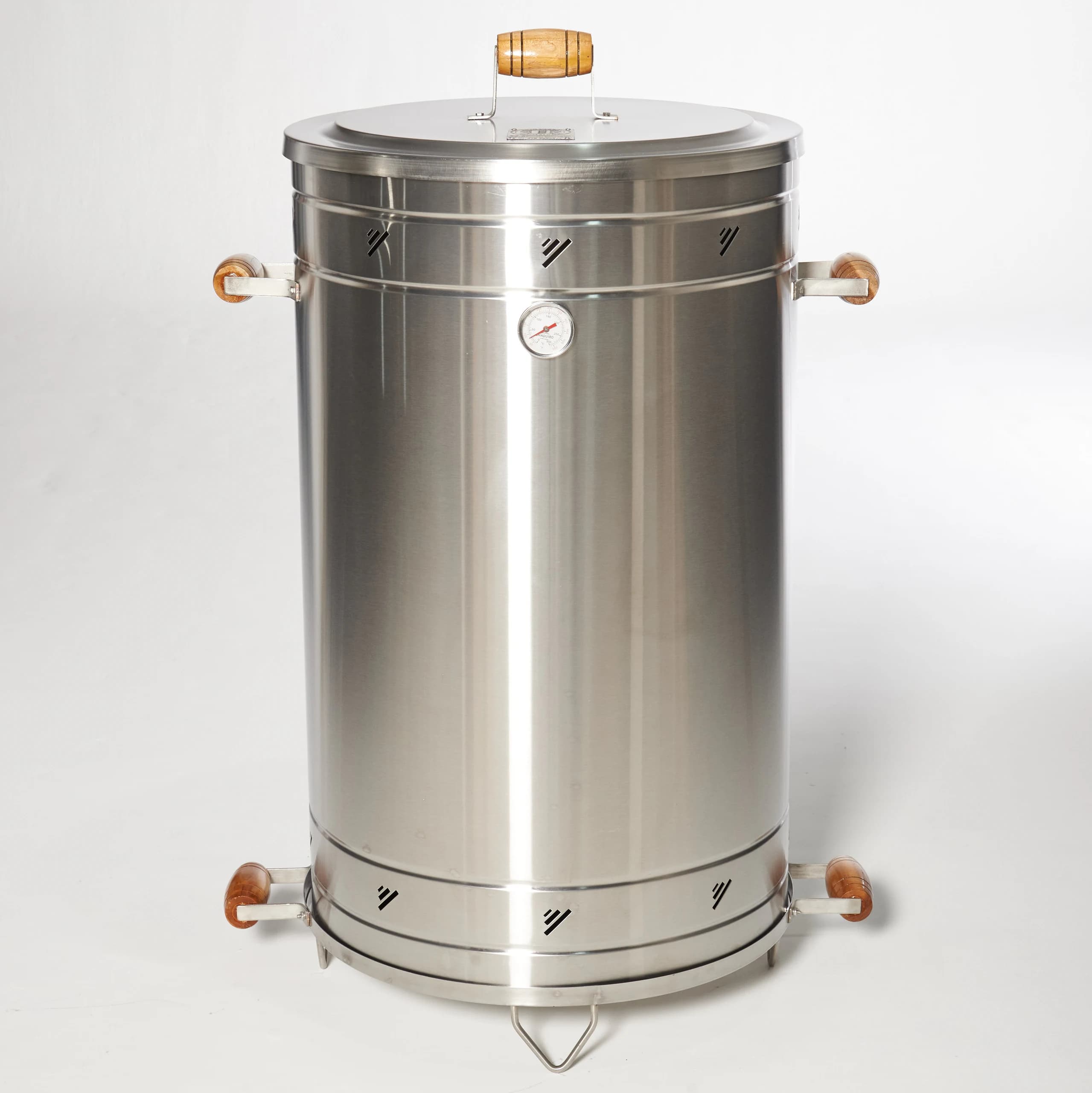 90 lb Barrel Smoker · 430 Steel