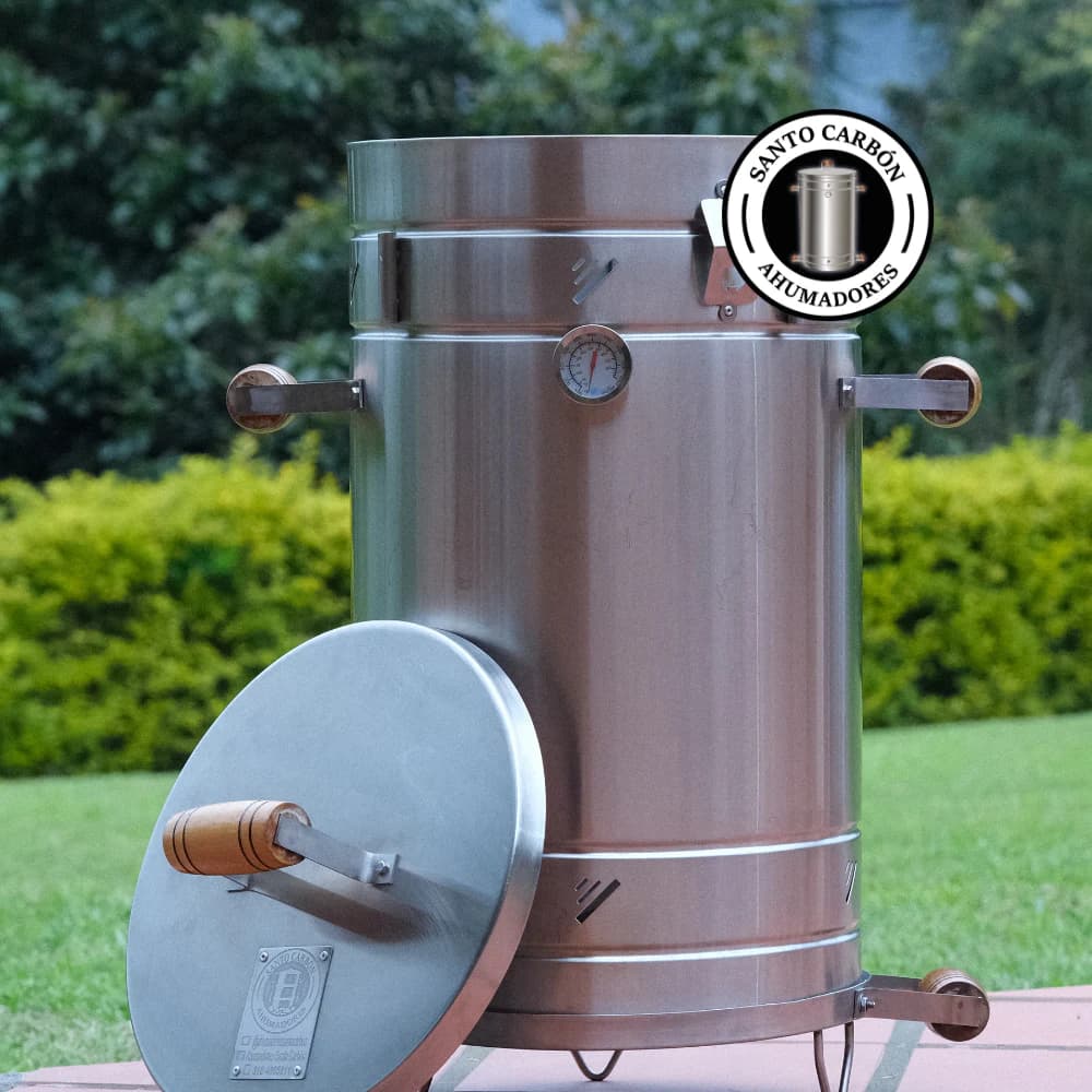 15 lb Barrel Smoker · 430 Steel