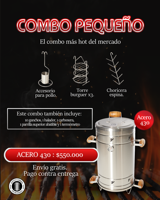 Combo Barril Pequeño - Acero 430